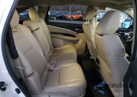 2016 Acura Mdx z USA, uszkodzony, nr VIN 5FRYD4H22GB039350